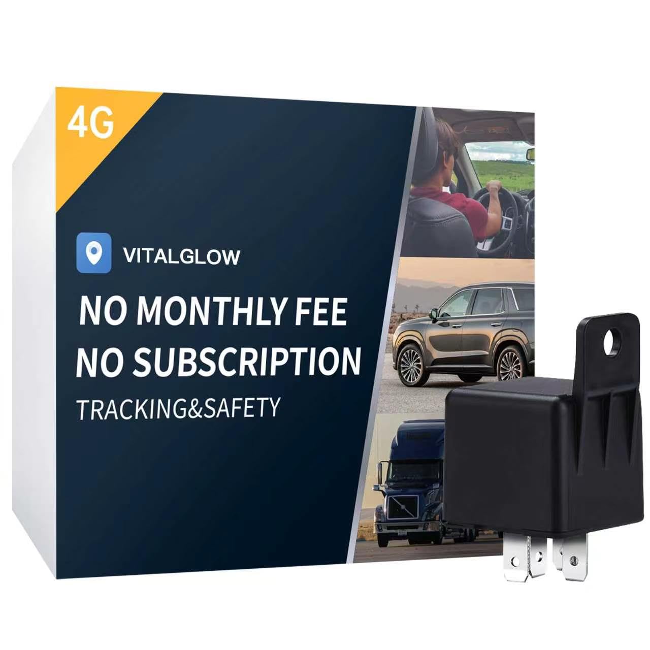 4G GPS Tracker for Vehicles with Trip History