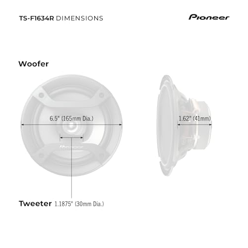 A-Series Standard Car Speakers Pair
