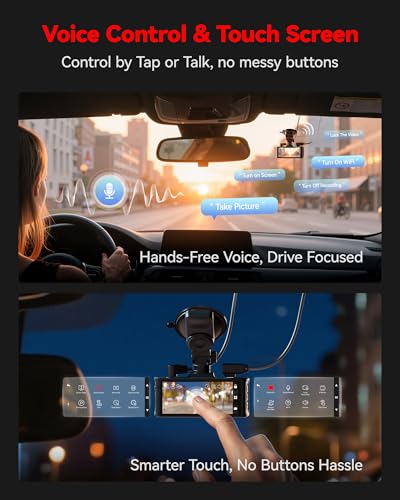 4K STARVIS 2 Front and Rear Dash Cam