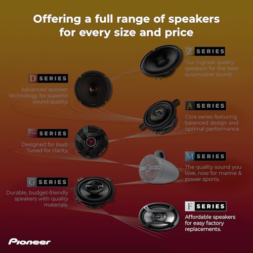 A-Series Standard Car Speakers Pair