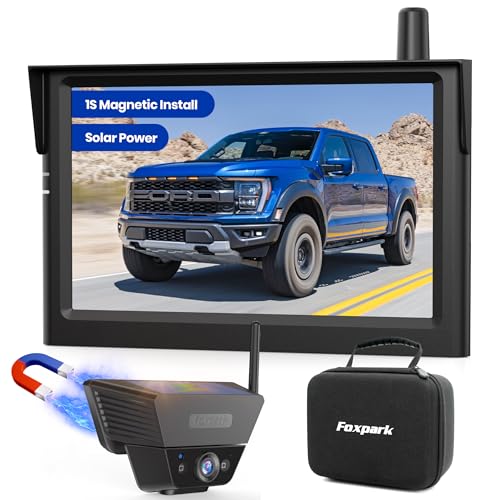 Solar Magnetic Wireless Backup Camera Series