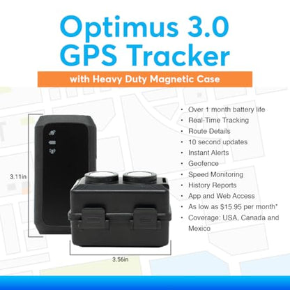 Heavy Duty Magnetic GPS Tracker for Vehicles