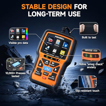 Professional OBD2 Live Data Code Reader