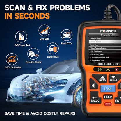 Professional OBD2 Live Data Code Reader