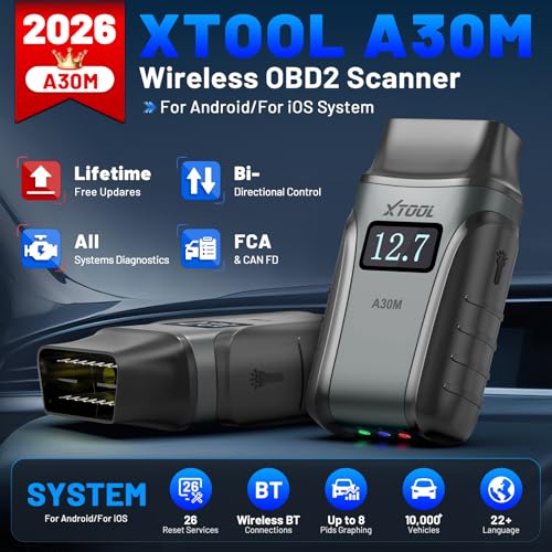 Wireless Bidirectional OBD2 Diagnostic Scanner