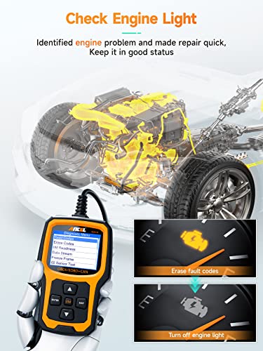 Enhanced OBD2 Vehicle Code Reader Scanner