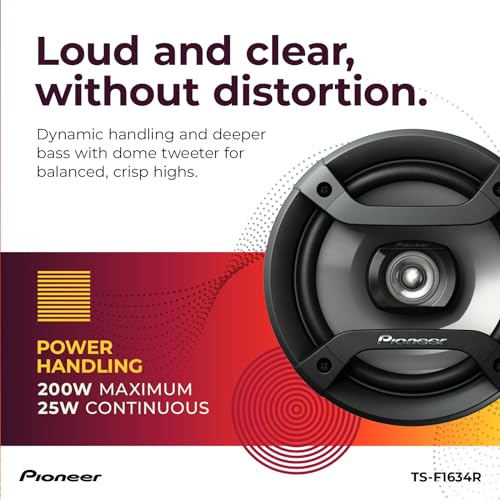 A-Series Standard Car Speakers Pair