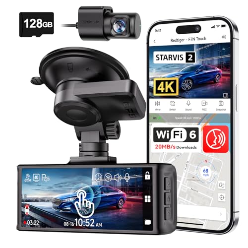 4K STARVIS 2 Front and Rear Dash Cam