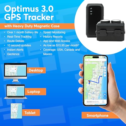 Heavy Duty Magnetic GPS Tracker for Vehicles