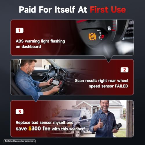 ABS SRS Transmission OBD2 Scanner Tool