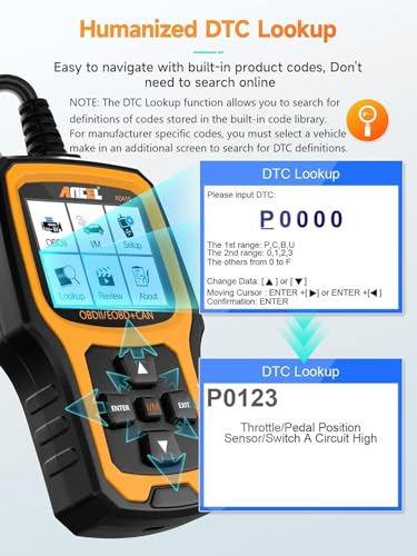 Enhanced OBD2 Vehicle Code Reader Scanner