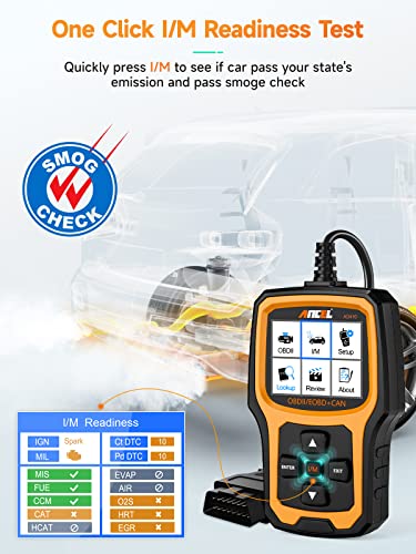Enhanced OBD2 Vehicle Code Reader Scanner