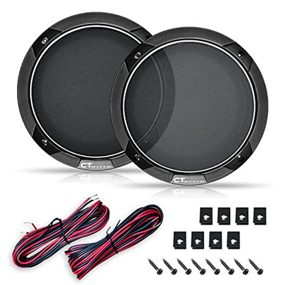 6.5-Inch 2-Way Premium Car Speakers Pair