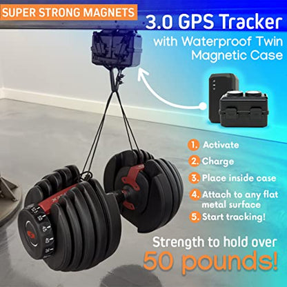 Heavy Duty Magnetic GPS Tracker for Vehicles