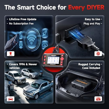 ABS SRS Transmission OBD2 Scanner Tool