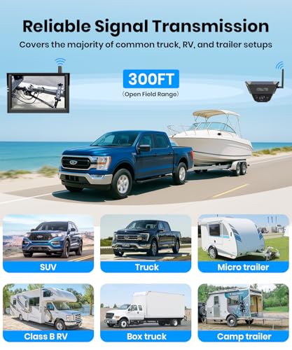 Solar Wireless Magnetic Backup Camera