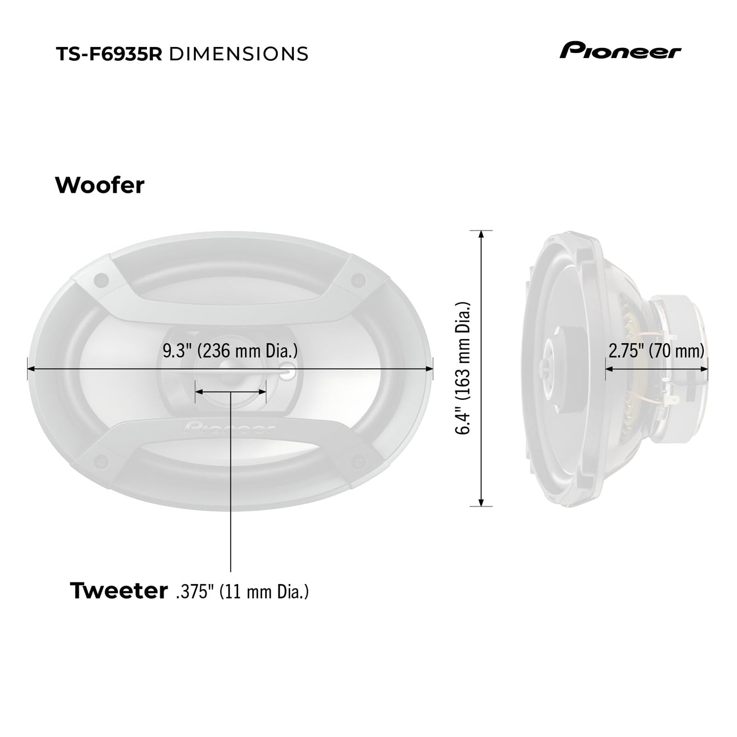 A-Series Standard Car Speakers