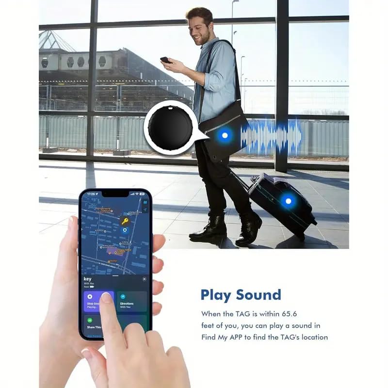 Mini Magnetic GPS Tracker with Real-Time Location