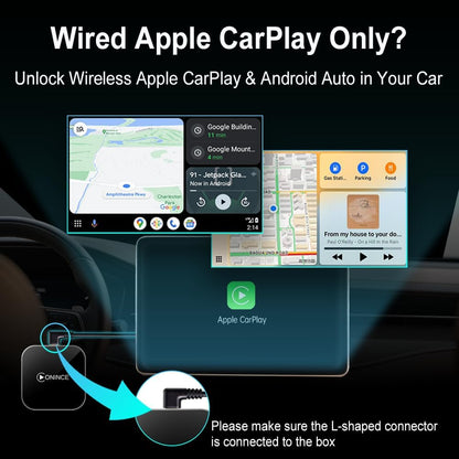 Wireless CarPlay AI Box with Android Auto