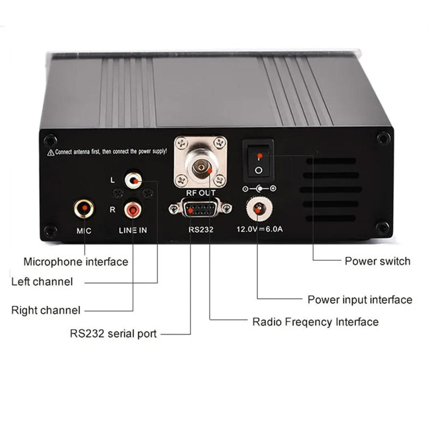 25W Stereo FM Broadcast Transmitter