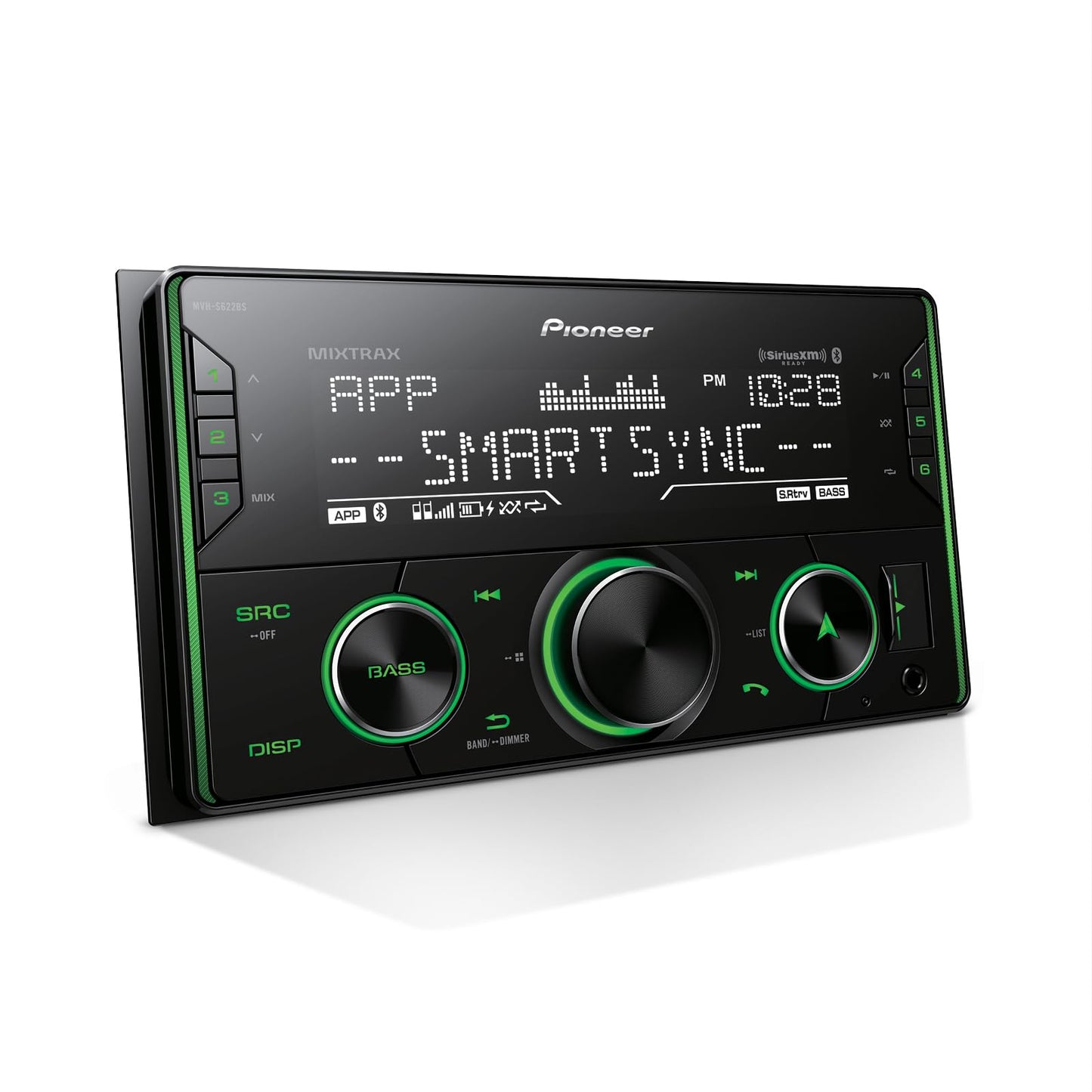 Double DIN Bluetooth Car Stereo with USB