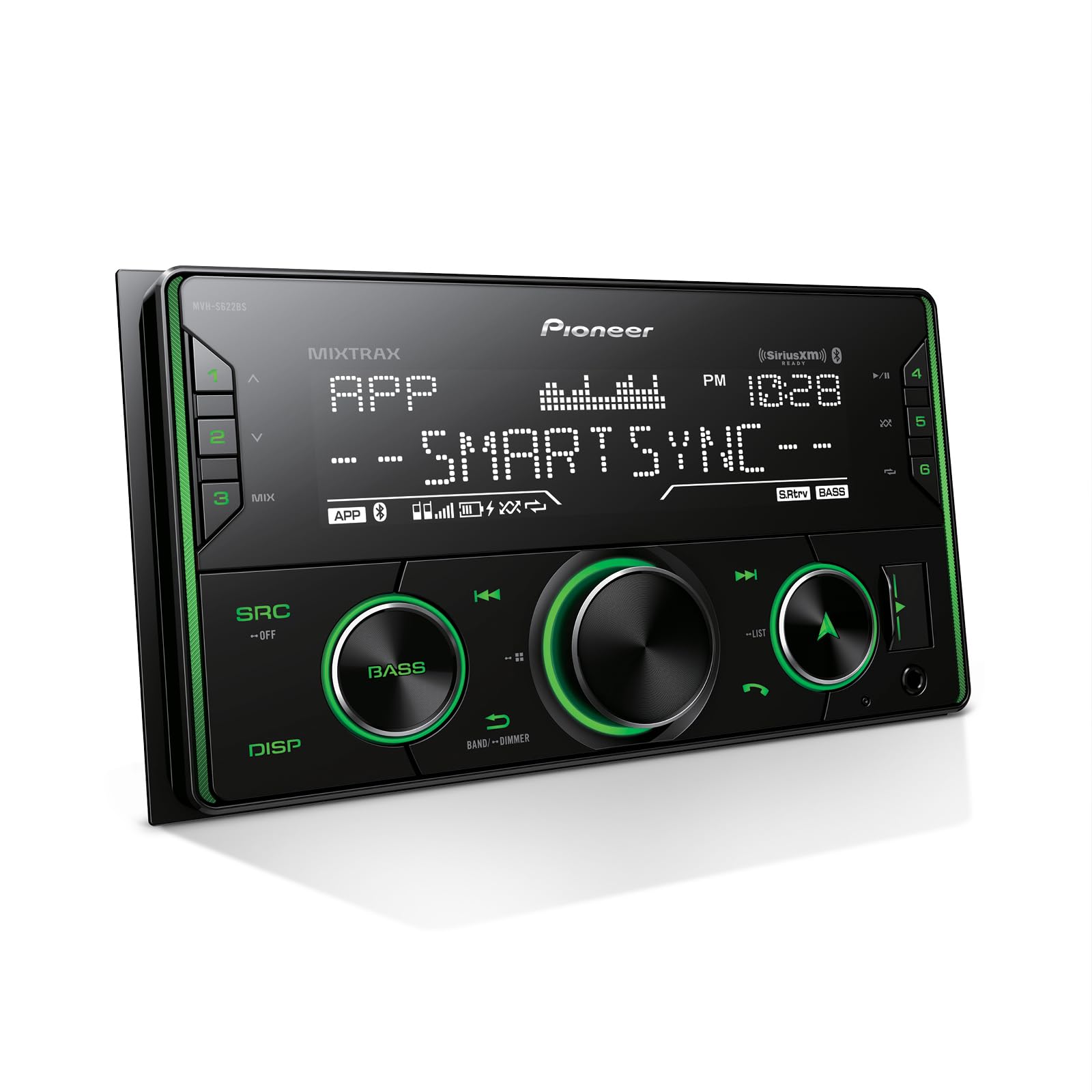 Double DIN Bluetooth Car Stereo with USB