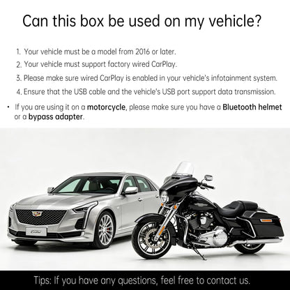 Wireless CarPlay AI Box with Android Auto