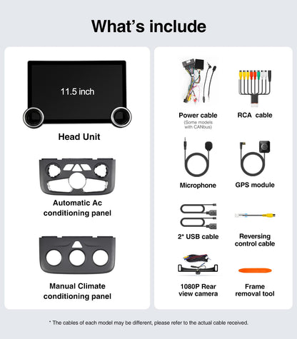 11.5-Inch Touchscreen Car Stereo with CarPlay
