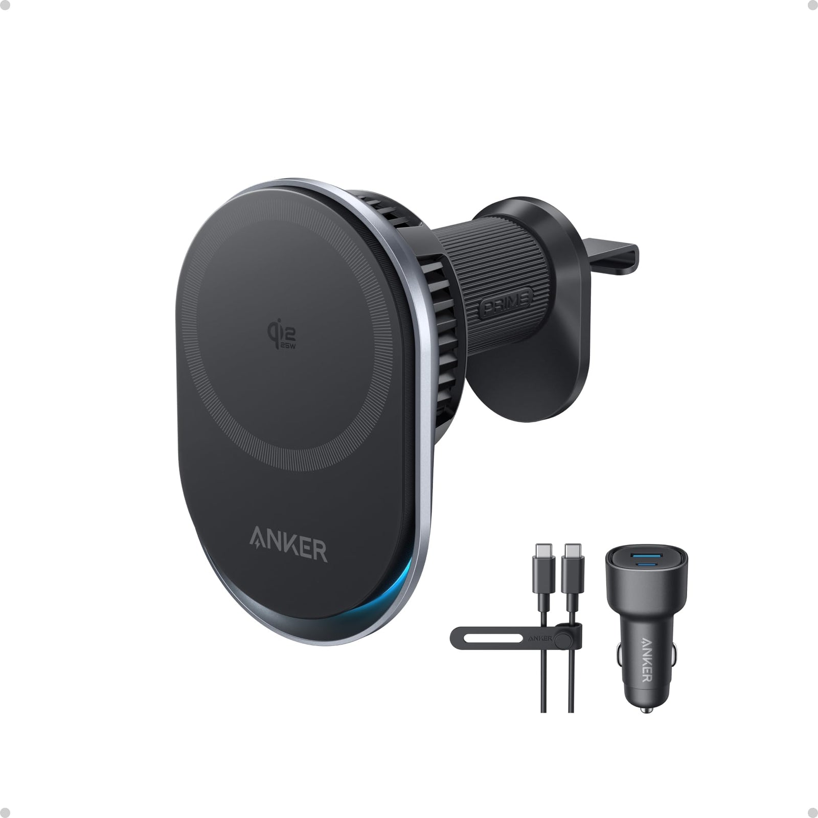 Qi2 25W MagSafe Car Mount Charger