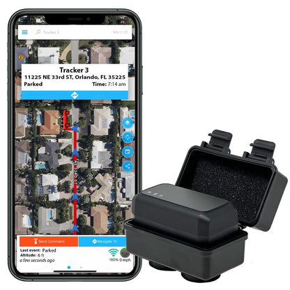 Heavy Duty Magnetic GPS Tracker for Vehicles