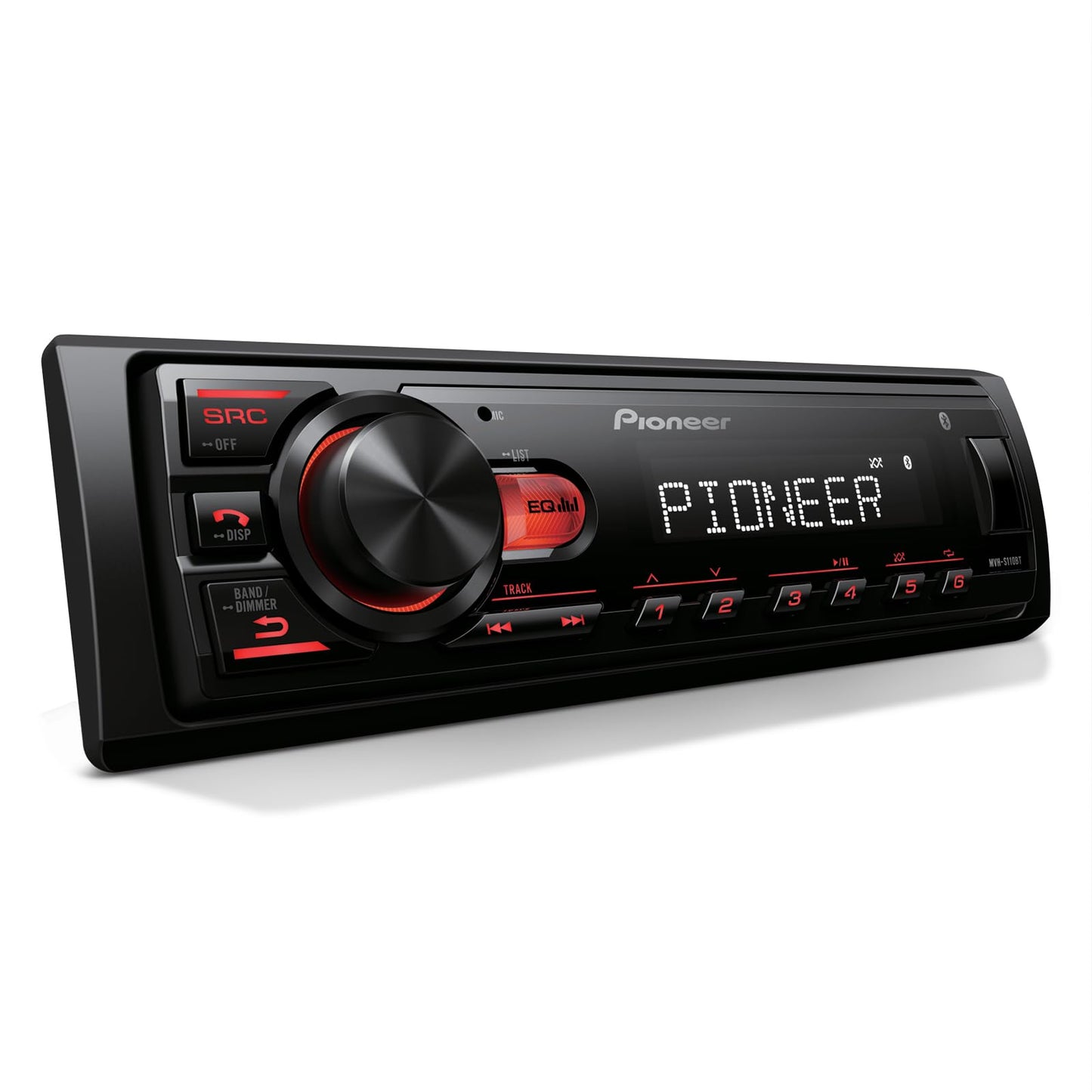 1-DIN Bluetooth Digital Media Car Stereo Receiver
