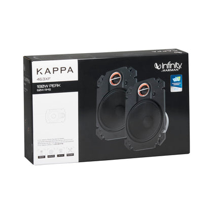 4x6-Inch Two-Way Car Speakers Pair