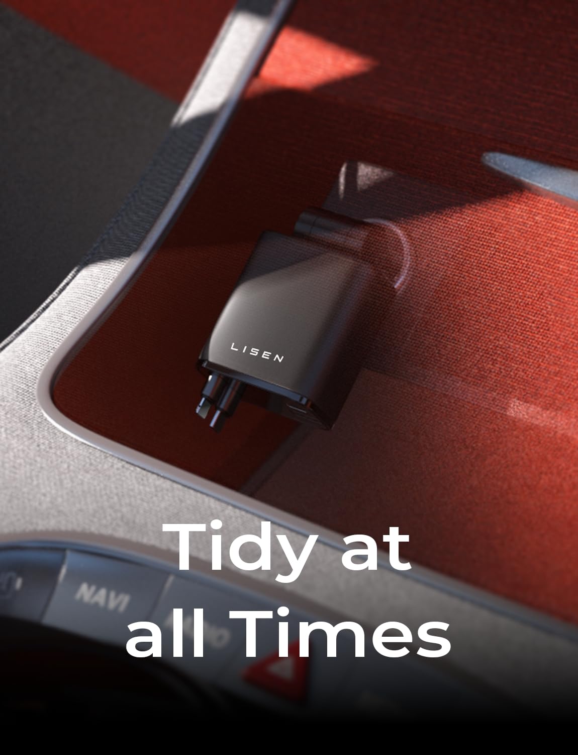 84W Retractable USB-C Car Charger Adapter