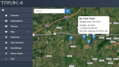 Solar GPS Tracker with Real-Time Vehicle Location
