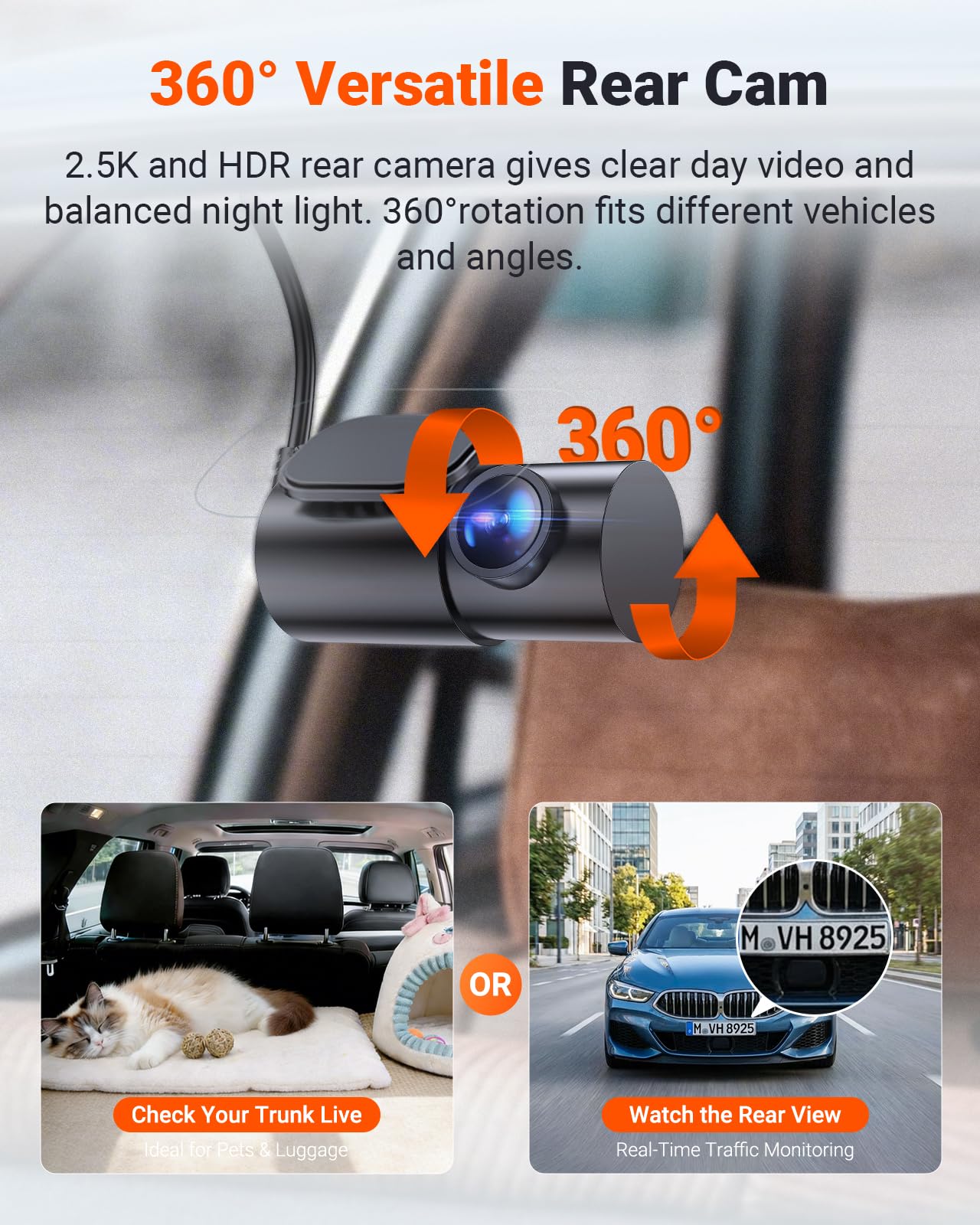 3-Channel STARVIS 2 WiFi Dash Cam with GPS
