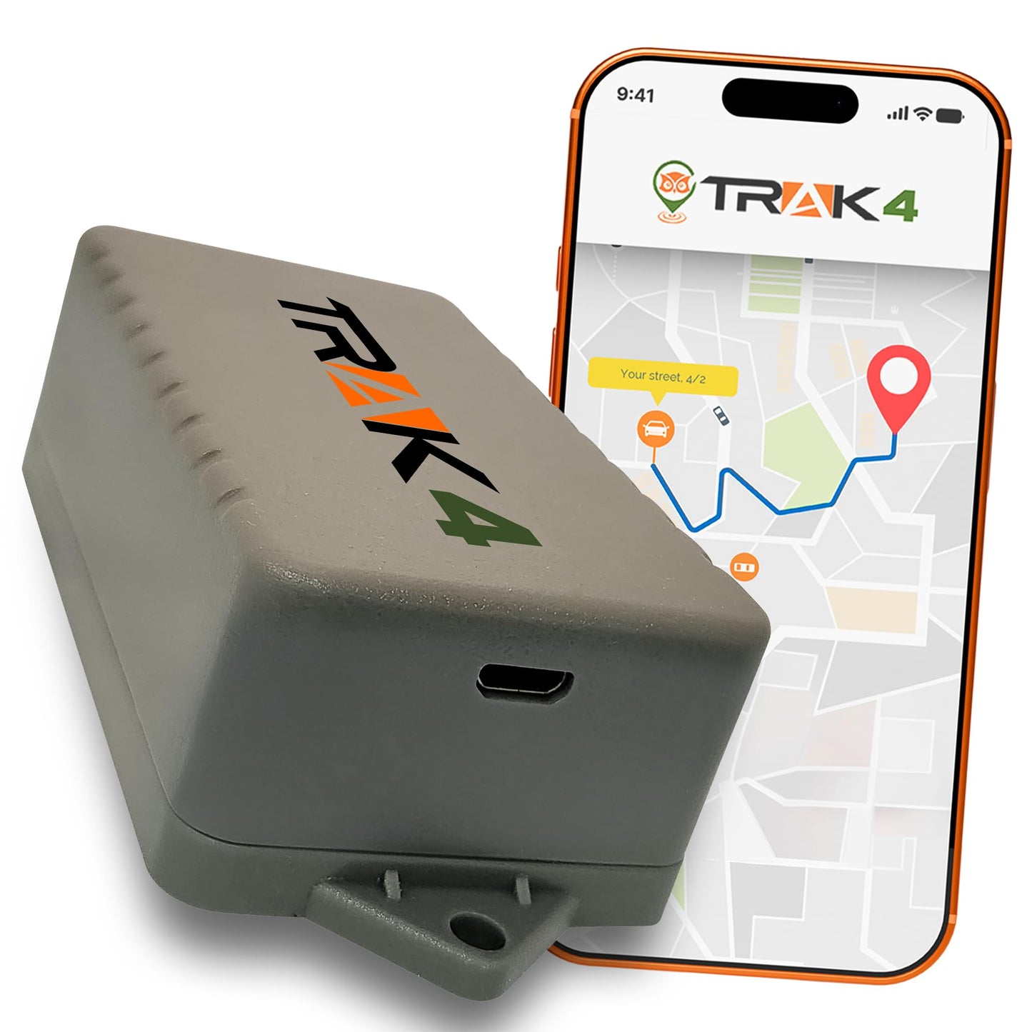 Solar GPS Tracker with Real-Time Vehicle Location