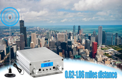 15W Long Range FM Broadcast Transmitter