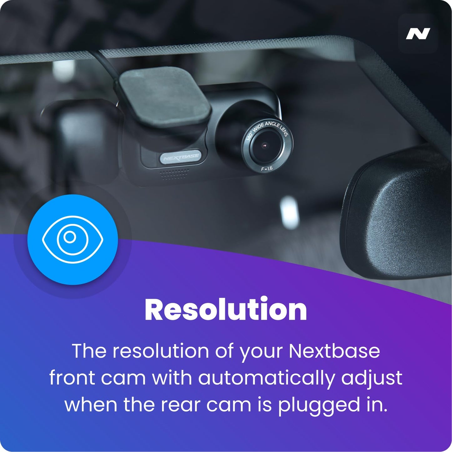 Rear View Exterior Camera for Dash Cams