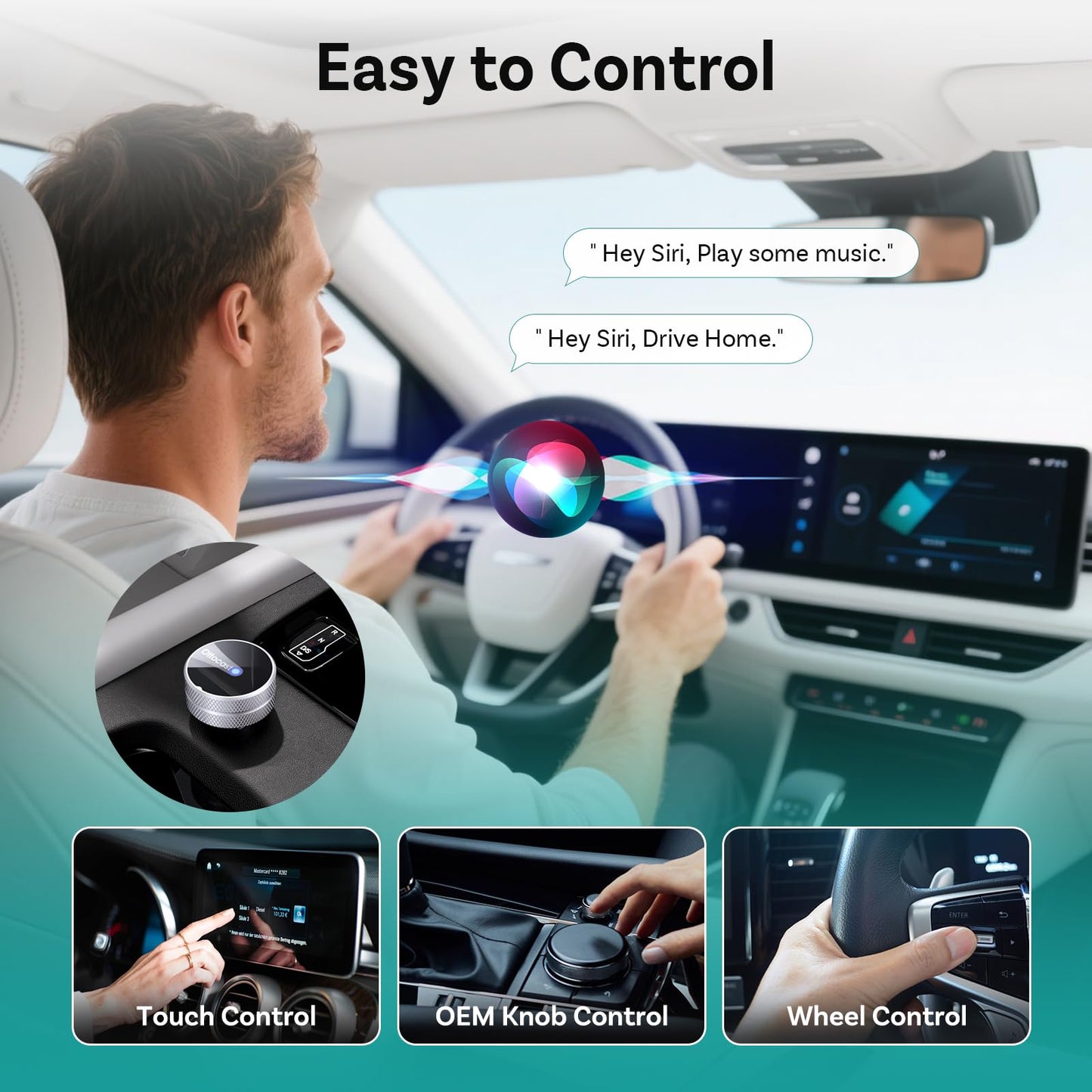 Wireless CarPlay & Android Auto Adapter