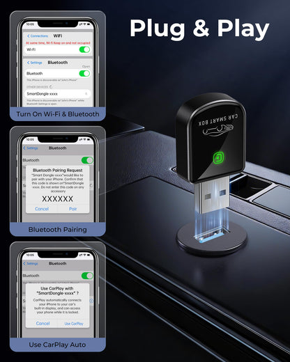 Wireless CarPlay Adapter for iPhone