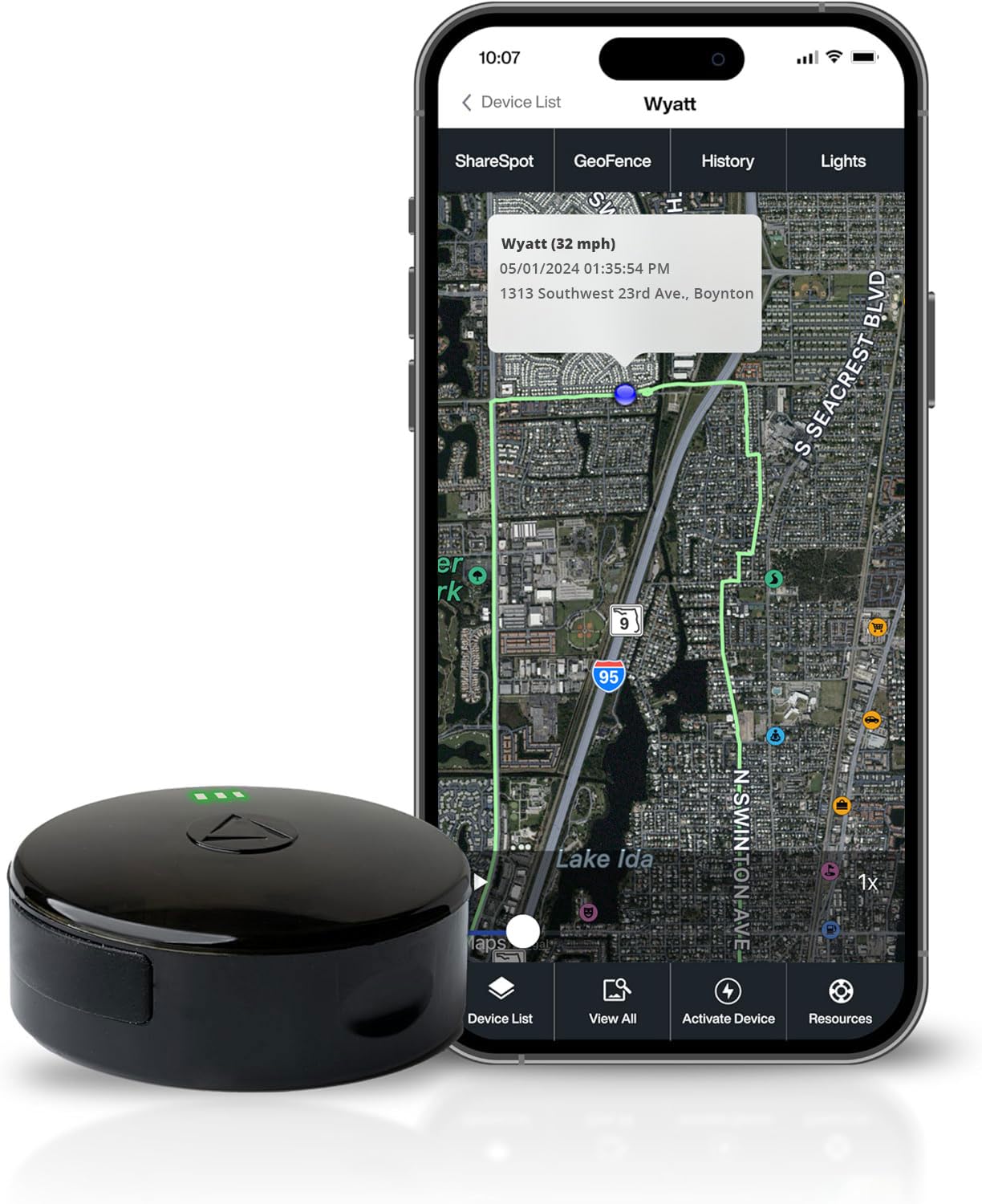 Magnetic Waterproof GPS Tracker for Vehicles