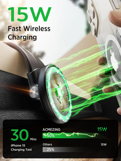 15W MagSafe Car Mount Charger