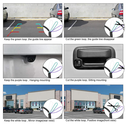 HD Waterproof Wide Angle Backup Camera