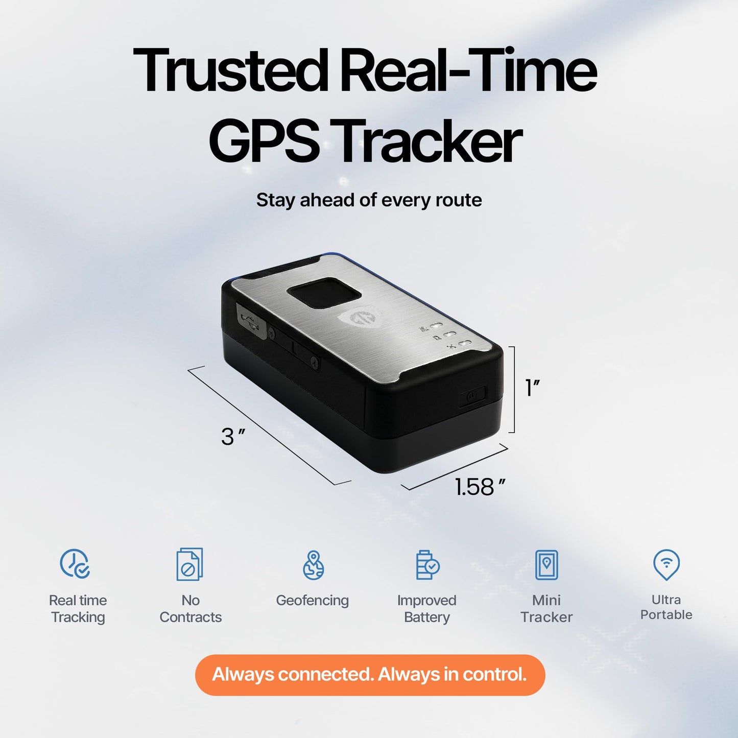 4G LTE Magnetic GPS Tracker for Vehicles & Assets