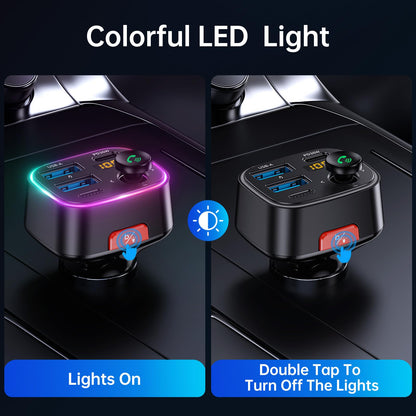 Bluetooth FM Transmitter Car Adapter