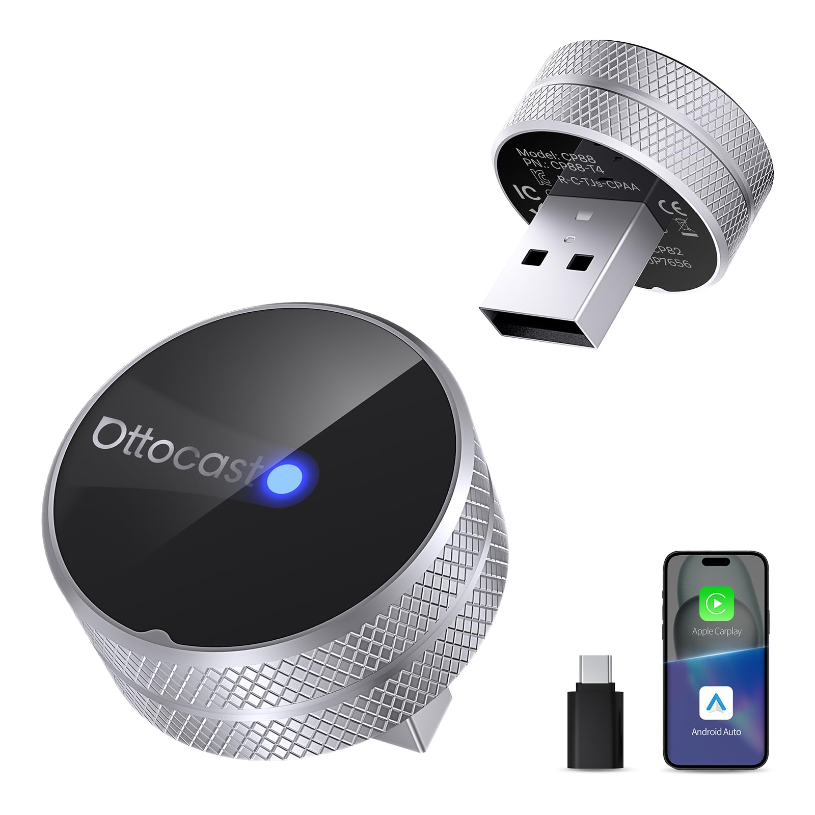 Wireless CarPlay & Android Auto Adapter