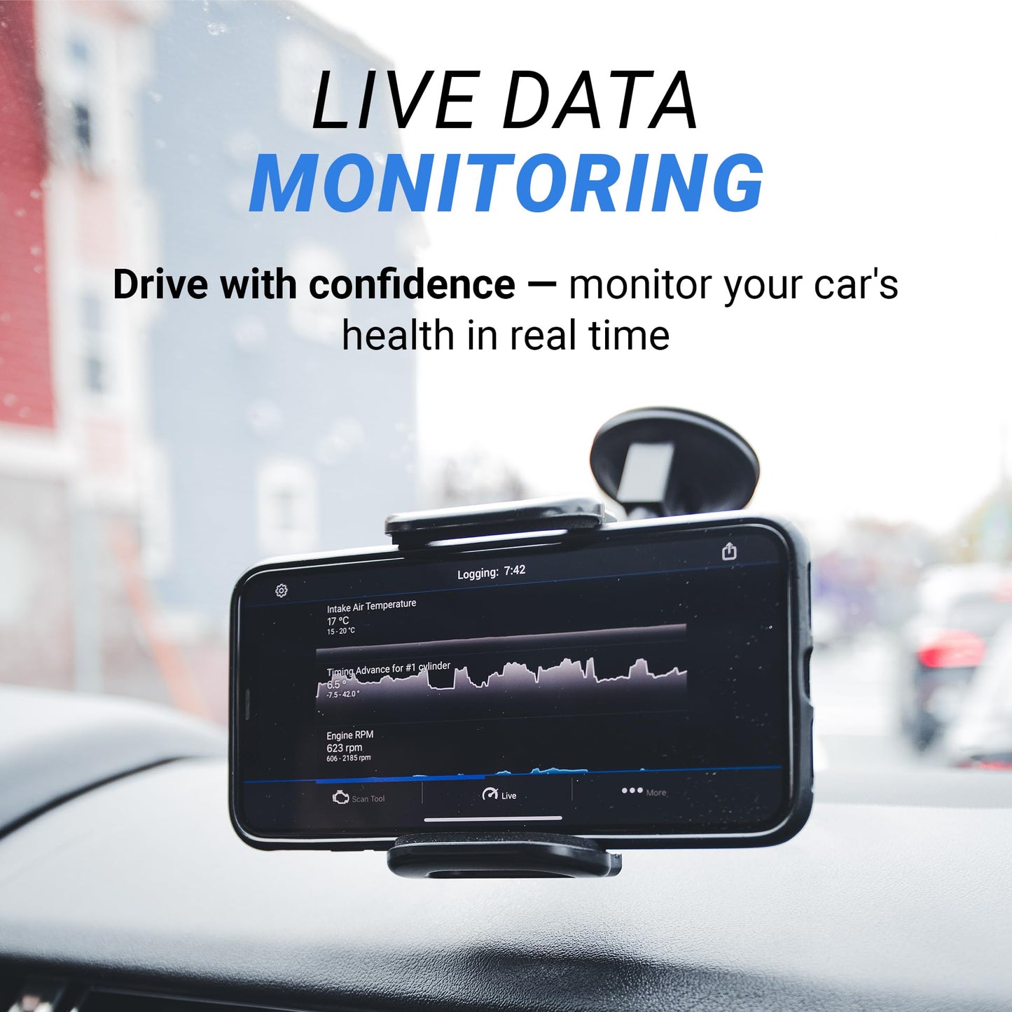 Bluetooth OBD2 Car Diagnostic Scanner Tool