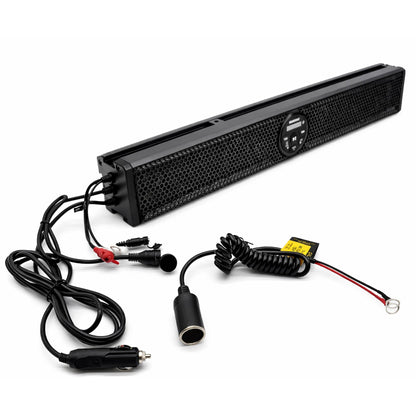 37-Inch Bluetooth UTV Soundbar with RGB Lights