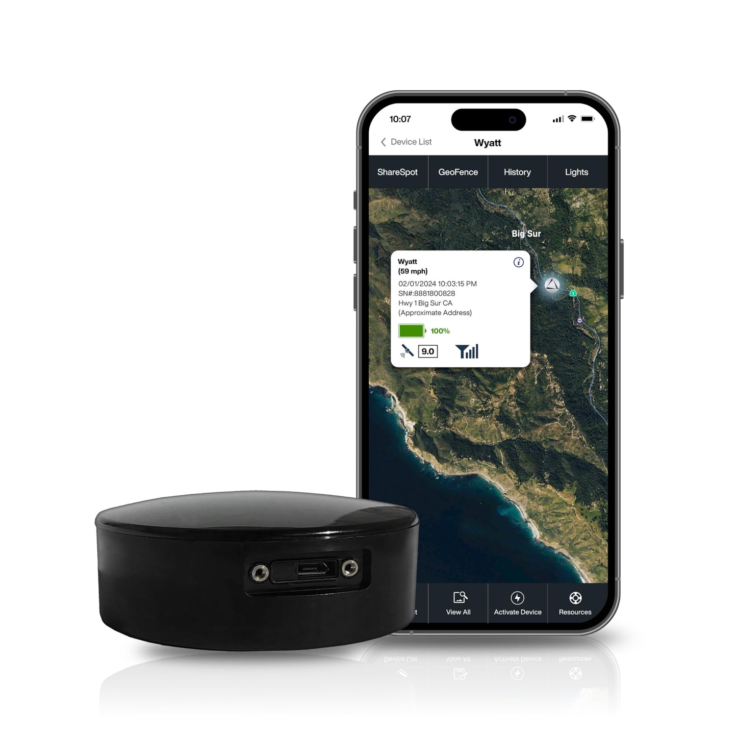 Magnetic Waterproof GPS Tracker for Vehicles