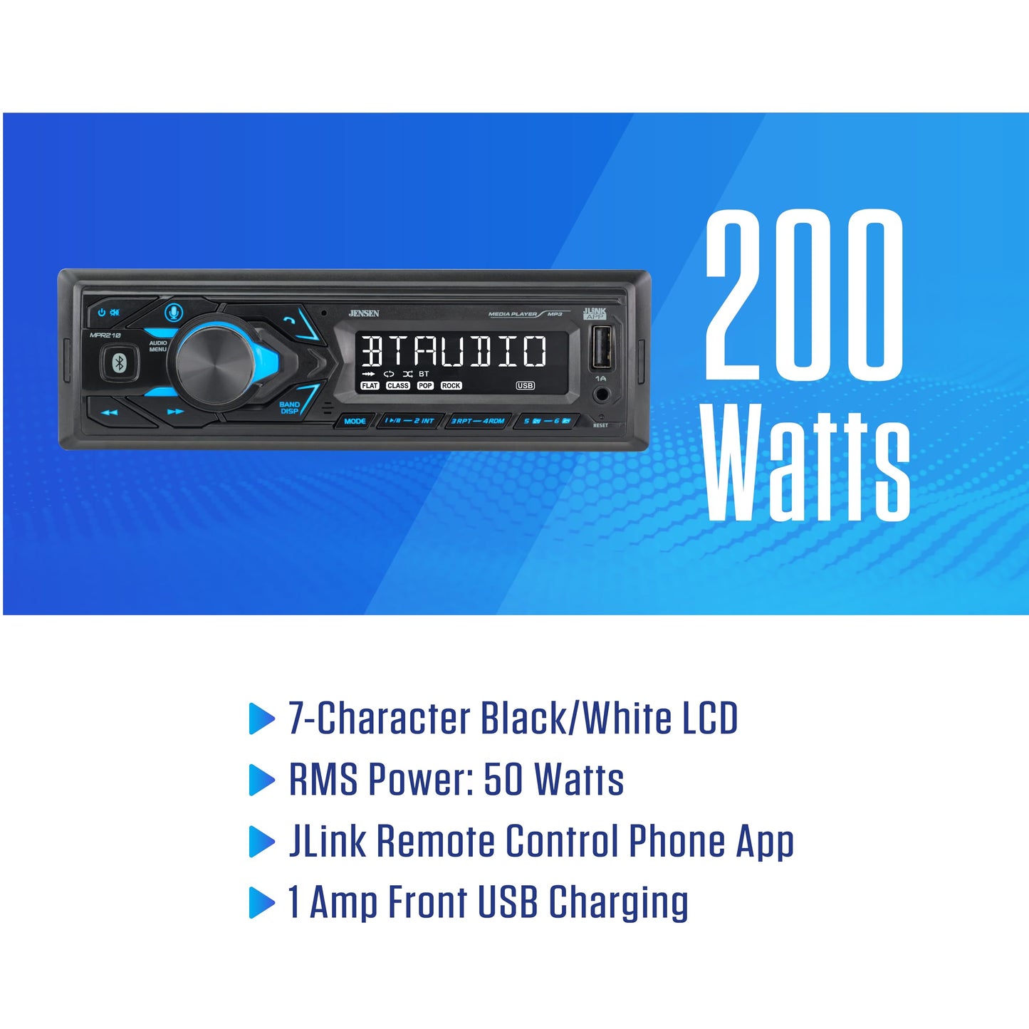 Bluetooth Digital Media Car Stereo Receiver
